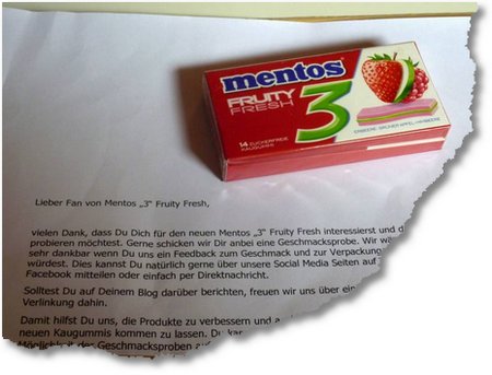 mentos verpackt